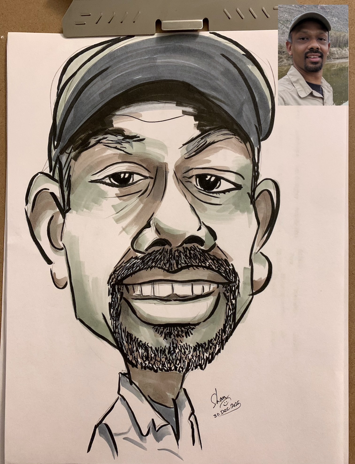 Caricature - Subbu Ramanathan