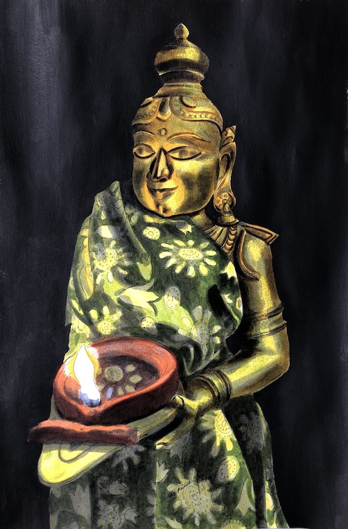 Golden Glow_ The Eternal Flame