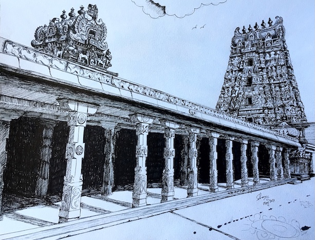 The Gopuram's Companion
